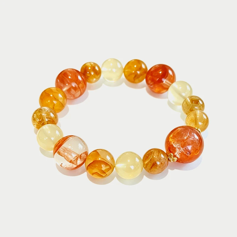11-14mm Crystal Beaded Bracelet
