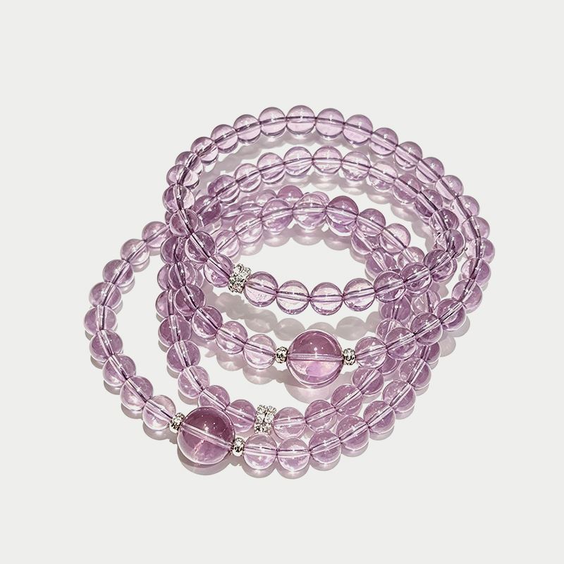 Amethyst Wrap Bracelet
