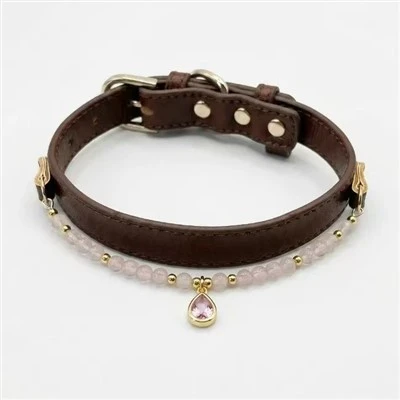 Crystal Pendant Pet Collar